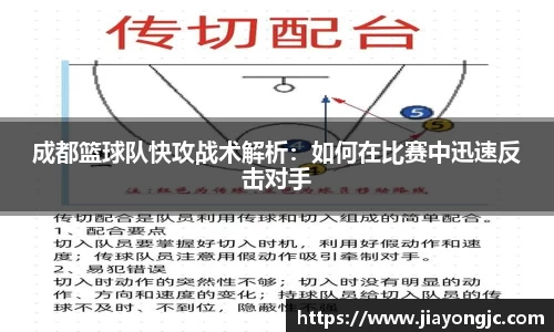 成都篮球队快攻战术解析:如何在比赛中迅速反击对手